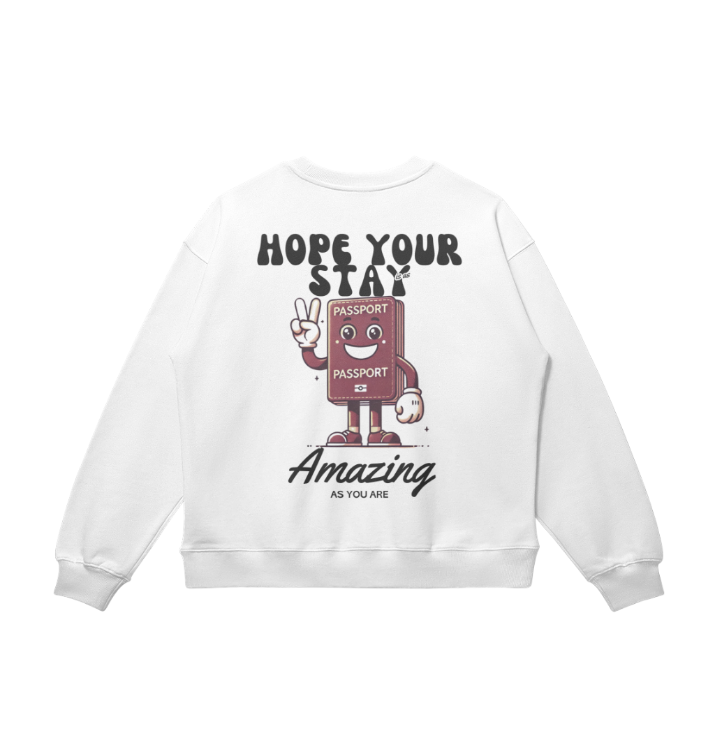 Have a Nice Stay Unisex Oversized Sweater