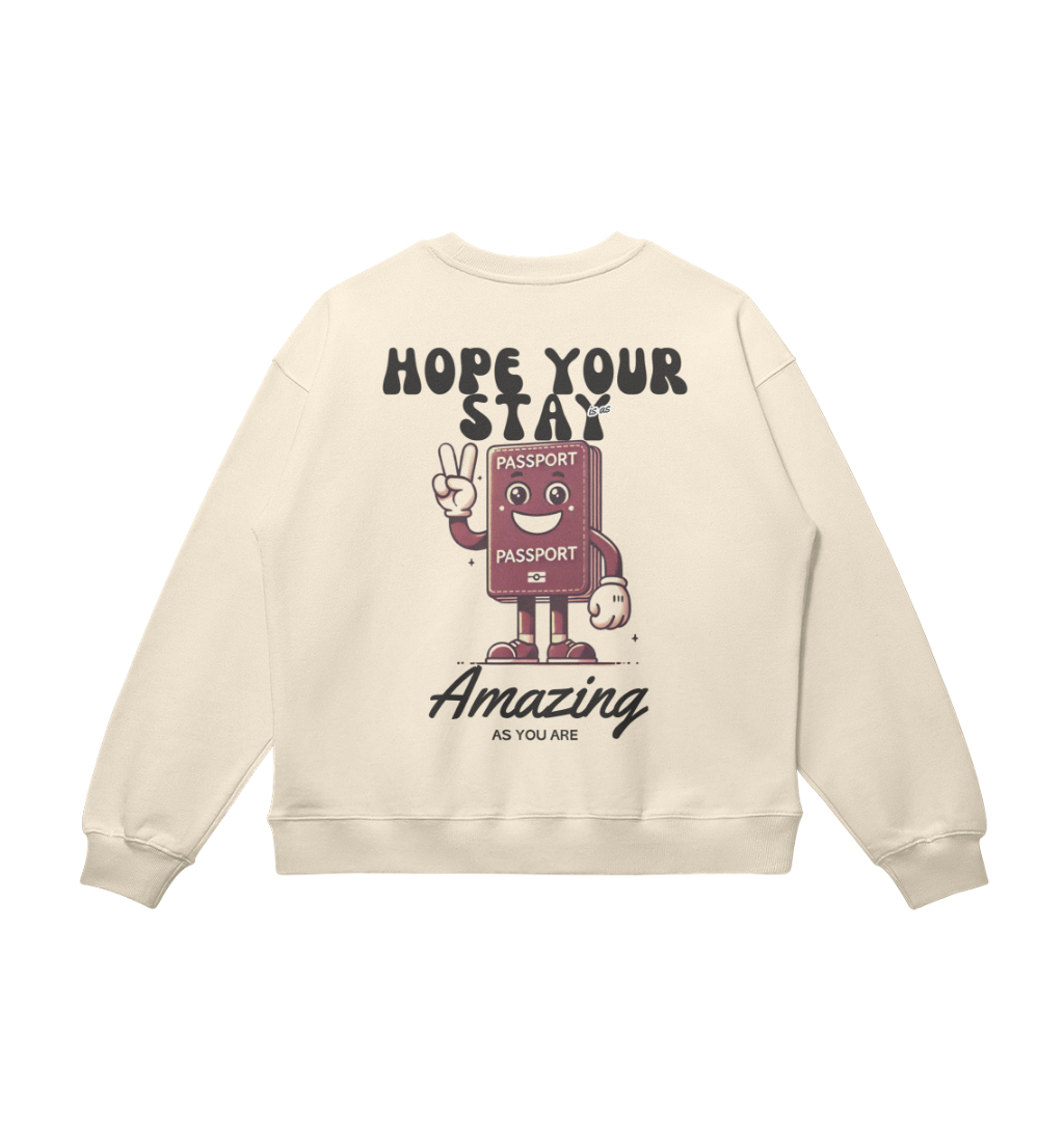 Have a Nice Stay Unisex Oversized Sweater