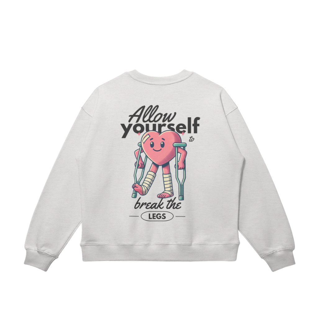 Crutches Unisex Oversized Sweater