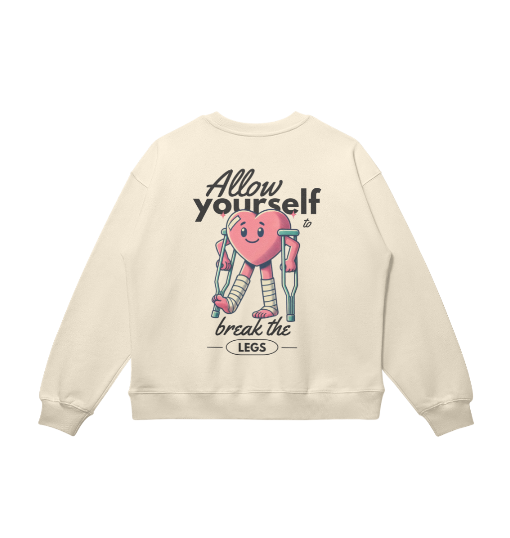 Crutches Unisex Oversized Sweater