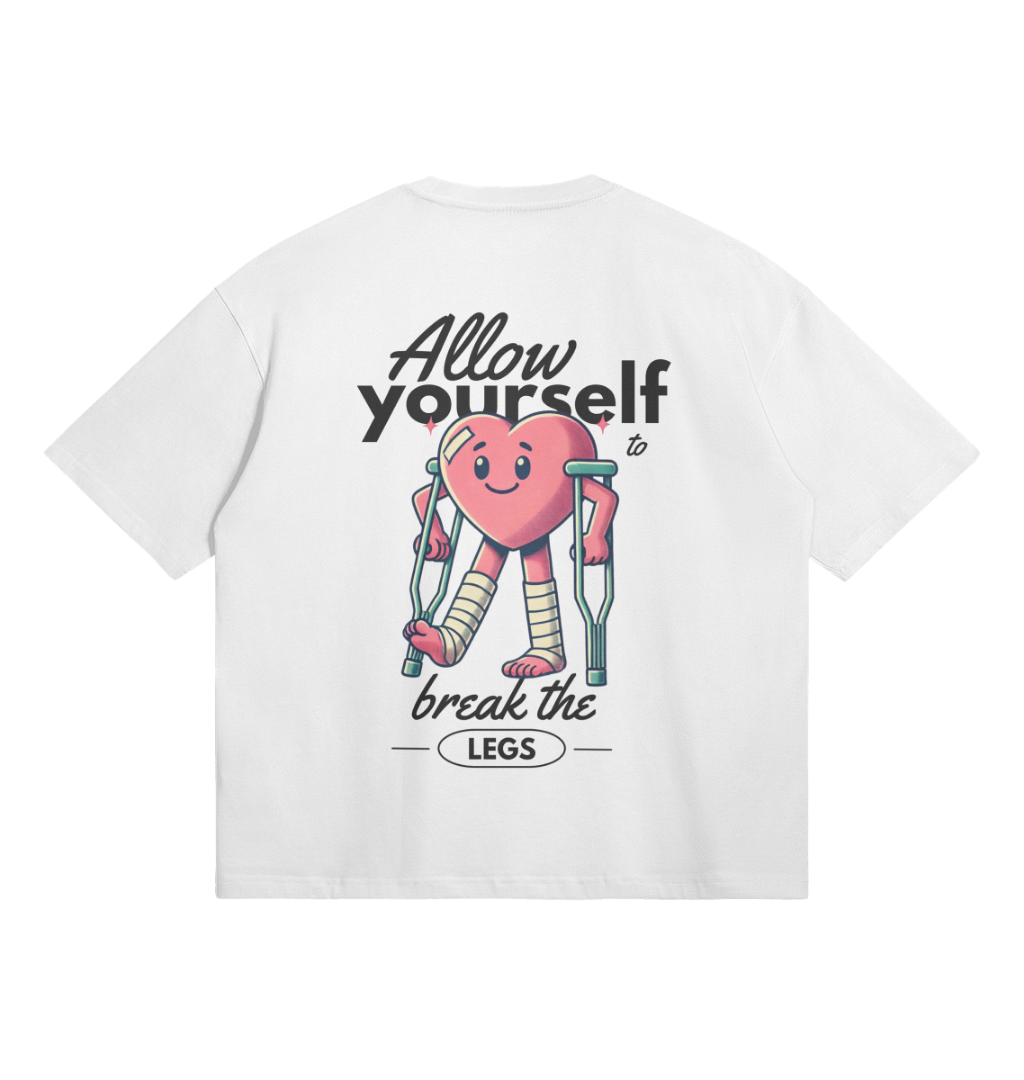 Crutches Unisex Oversized T-Shirt