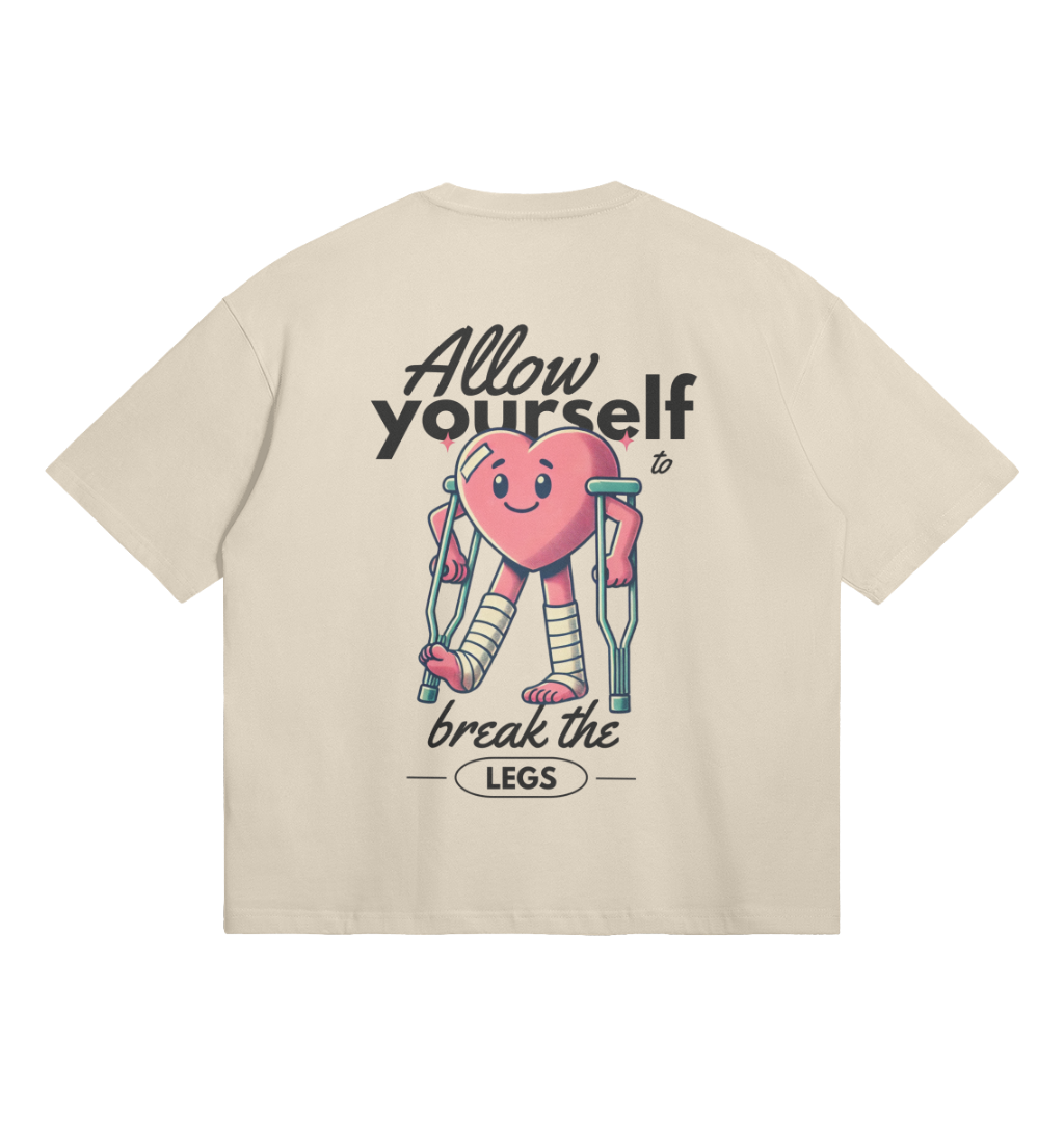 Crutches Unisex Oversized T-Shirt