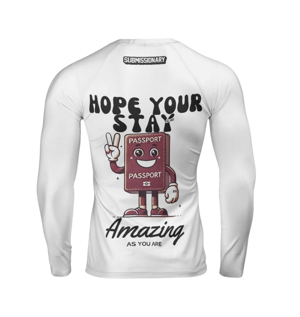Have a Nice Stay Unisex Rash Guard - Long Sleeve