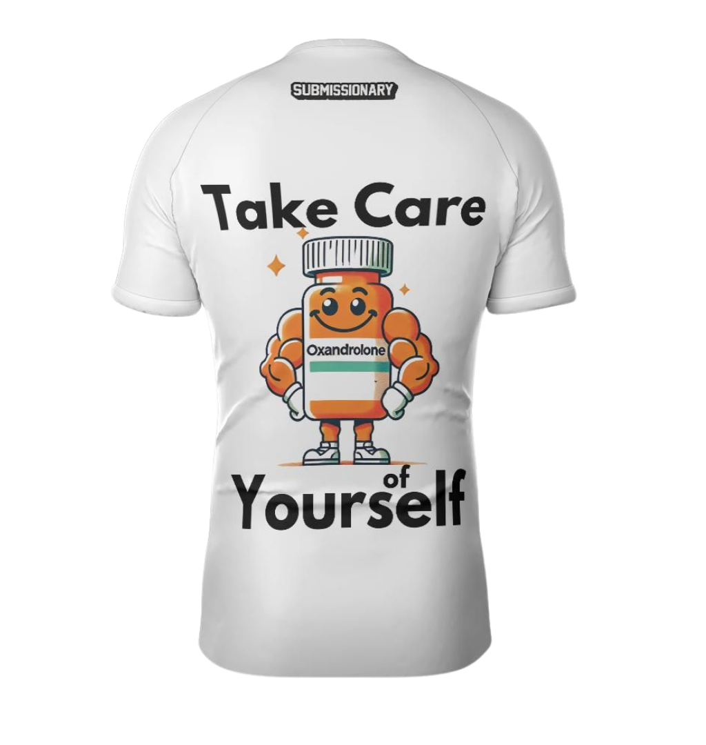 Medicate Unisex Rash Guard - Short Sleeve