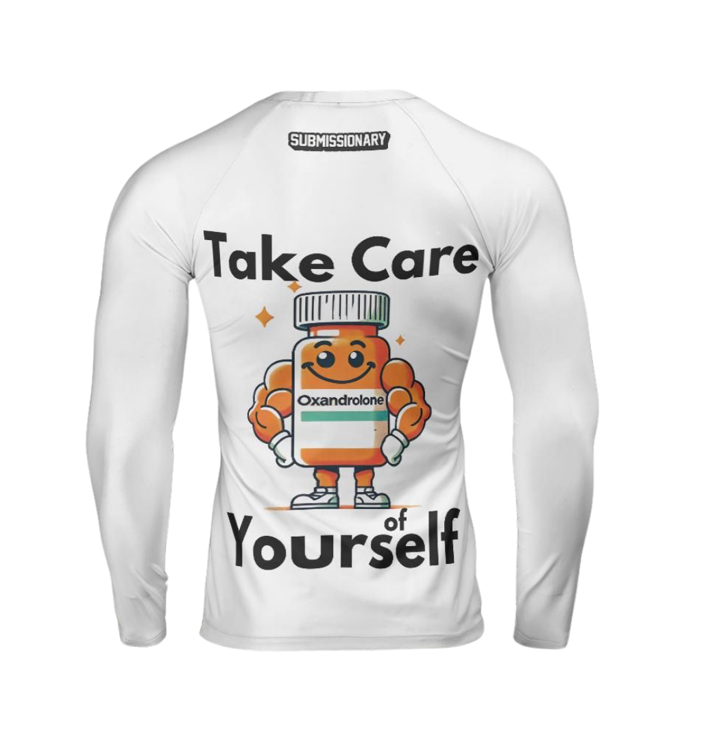 Medicate Unisex Rash Guard - Long Sleeve