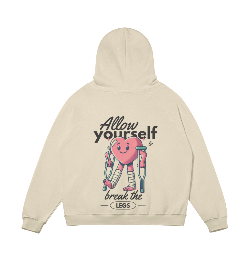 Crutches Unisex Oversized Hoodie