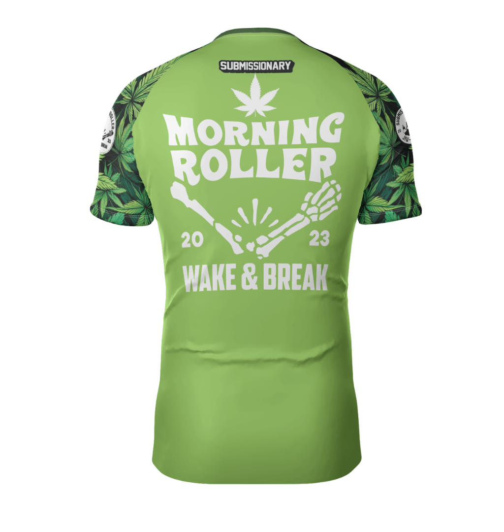 Wake & Break Rash Guard - Short Sleeve