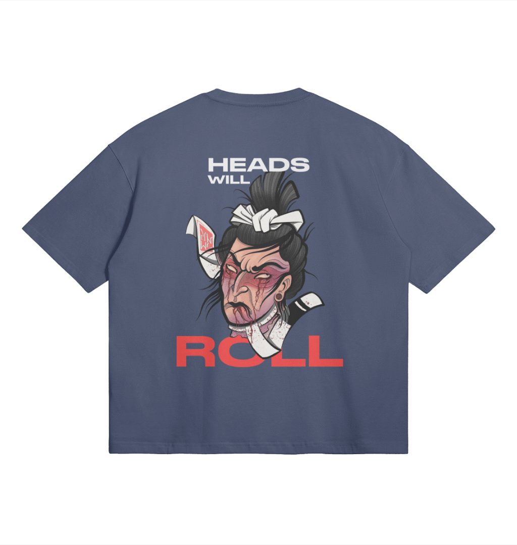 Heads Will Roll Unisex Oversized T-Shirt