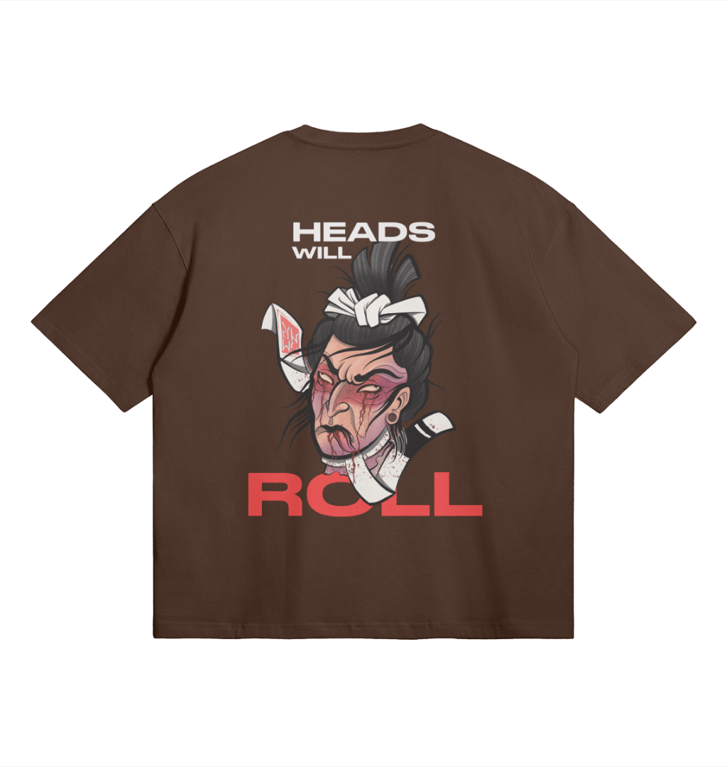 Heads Will Roll Unisex Oversized T-Shirt