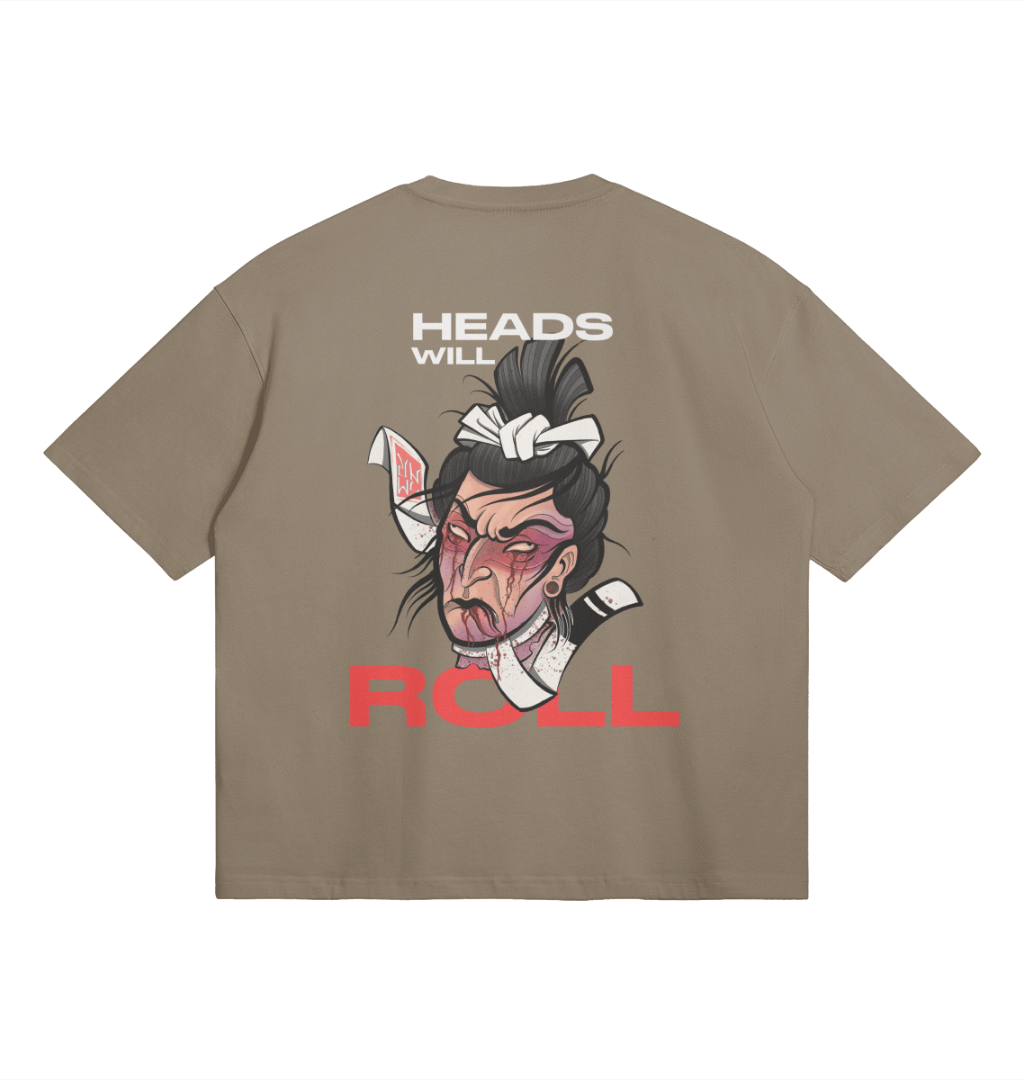 Heads Will Roll Unisex Oversized T-Shirt