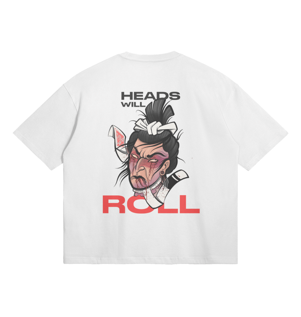 Heads Will Roll Unisex Oversized T-Shirt