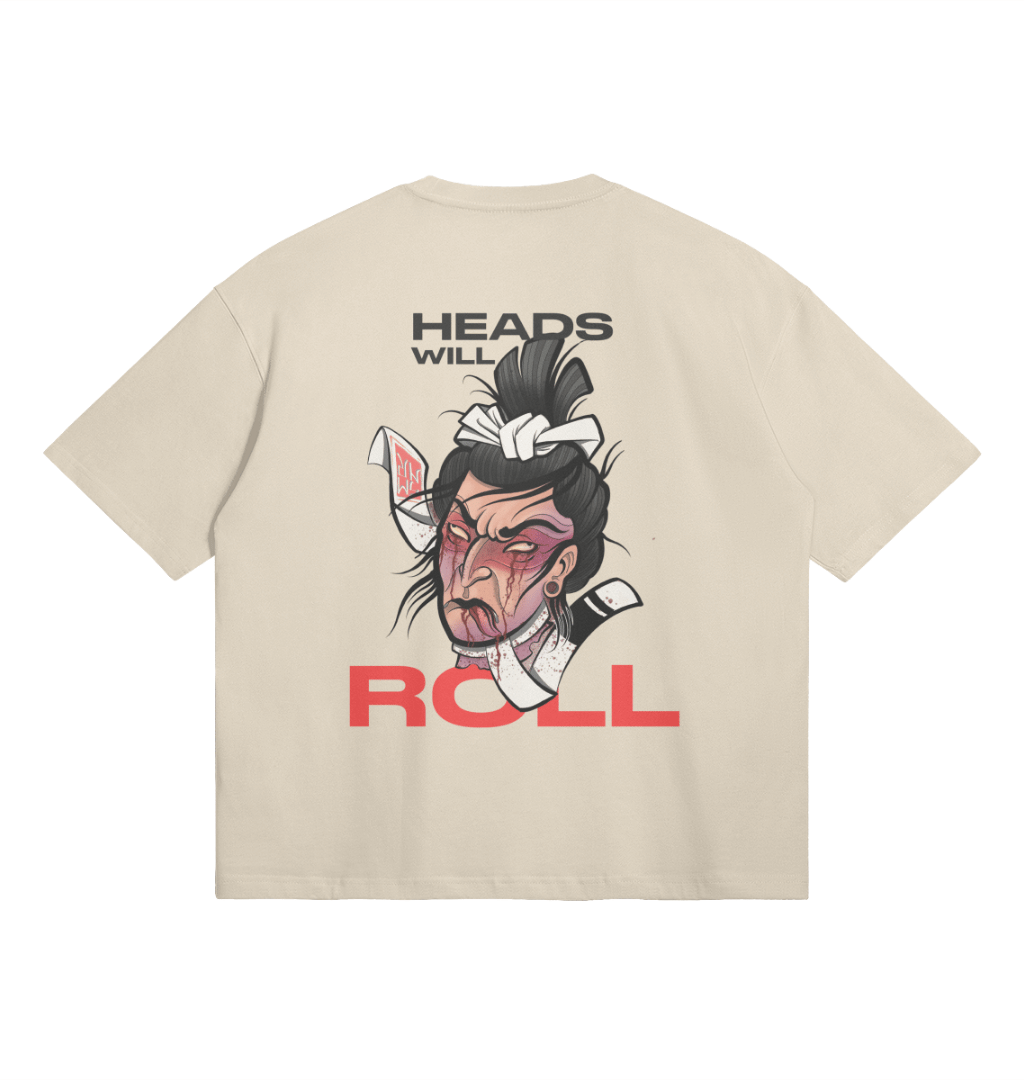 Heads Will Roll Unisex Oversized T-Shirt