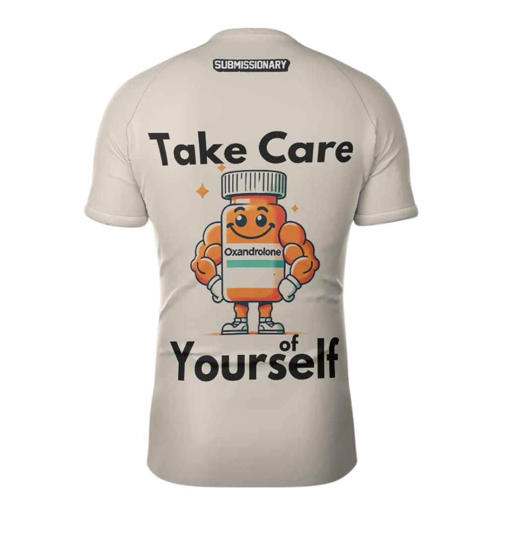 Medicate Unisex Rash Guard - Short Sleeve