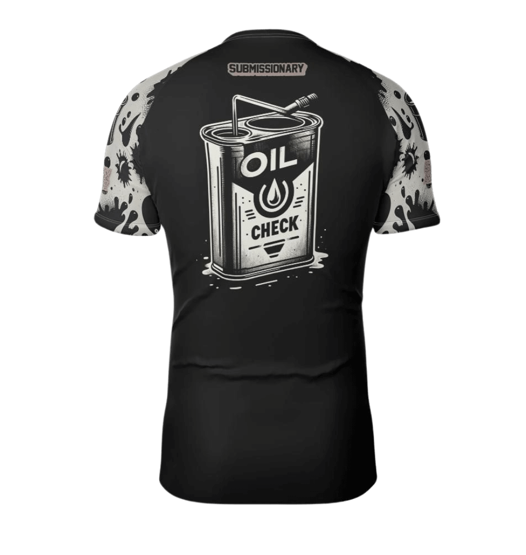 Oil Check Rash Guard - Short Sleeve