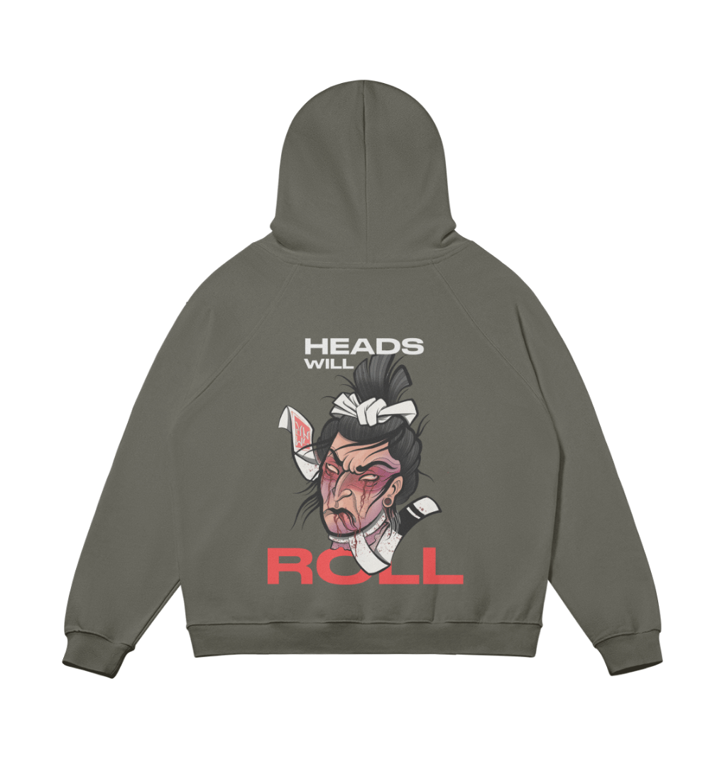 Heads Will Roll Unisex Oversized Hoodie