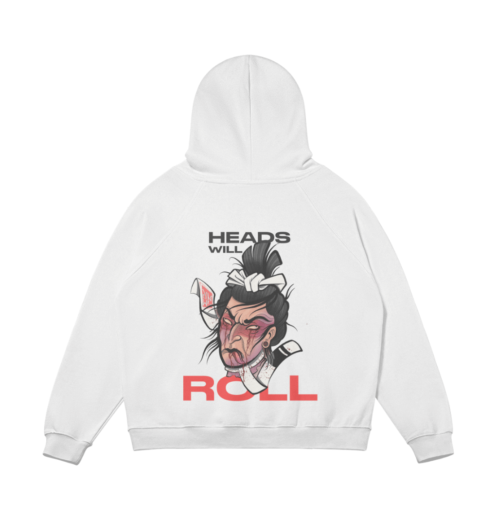 Heads Will Roll Unisex Oversized Hoodie