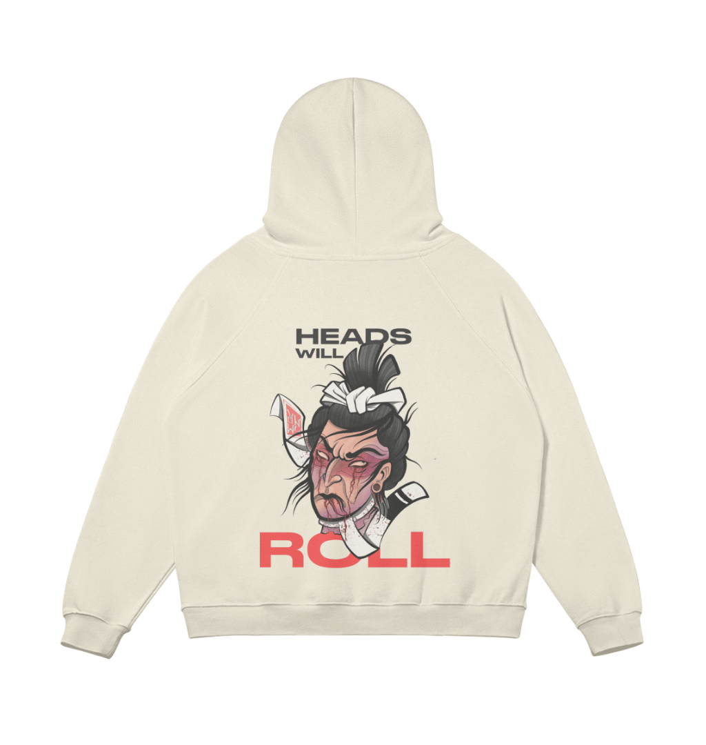 Heads Will Roll Unisex Oversized Hoodie