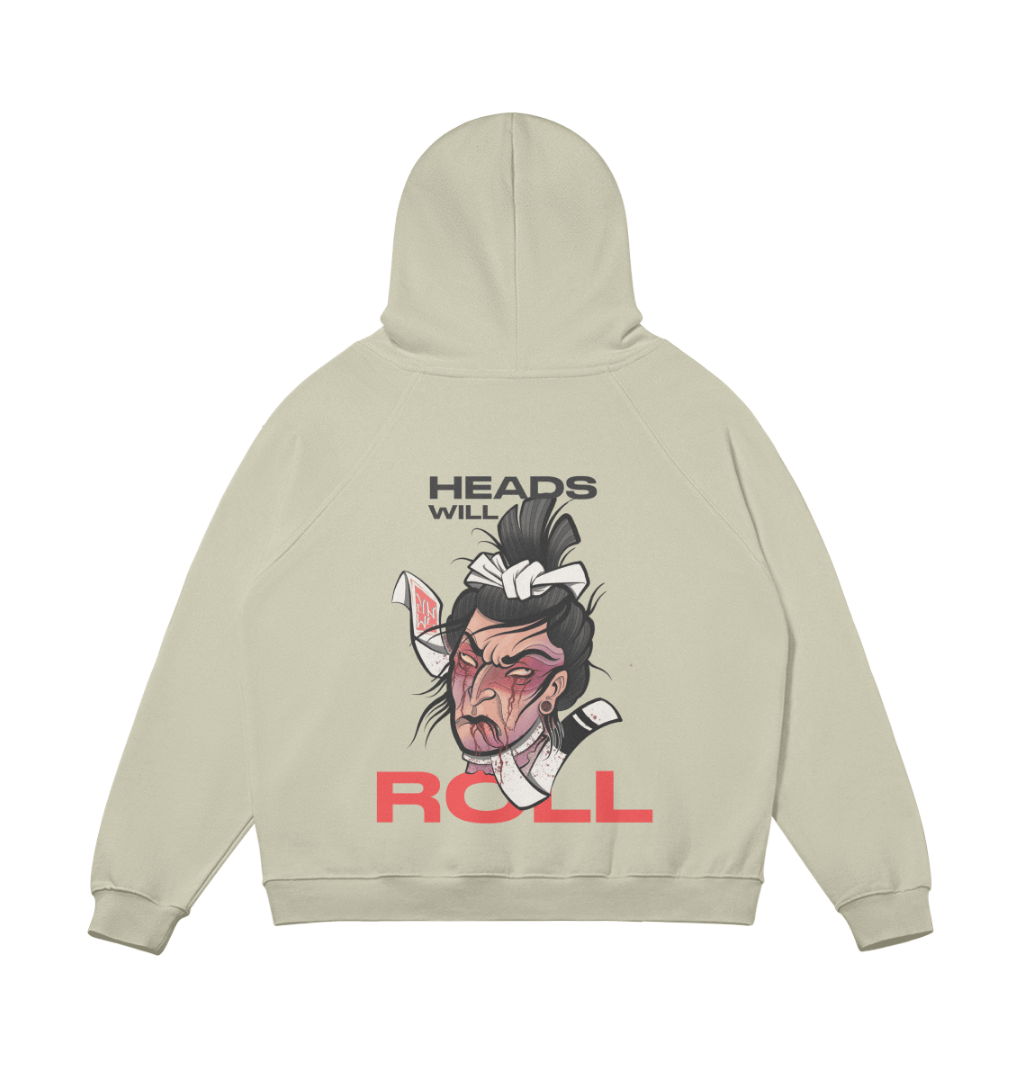 Heads Will Roll Unisex Oversized Hoodie