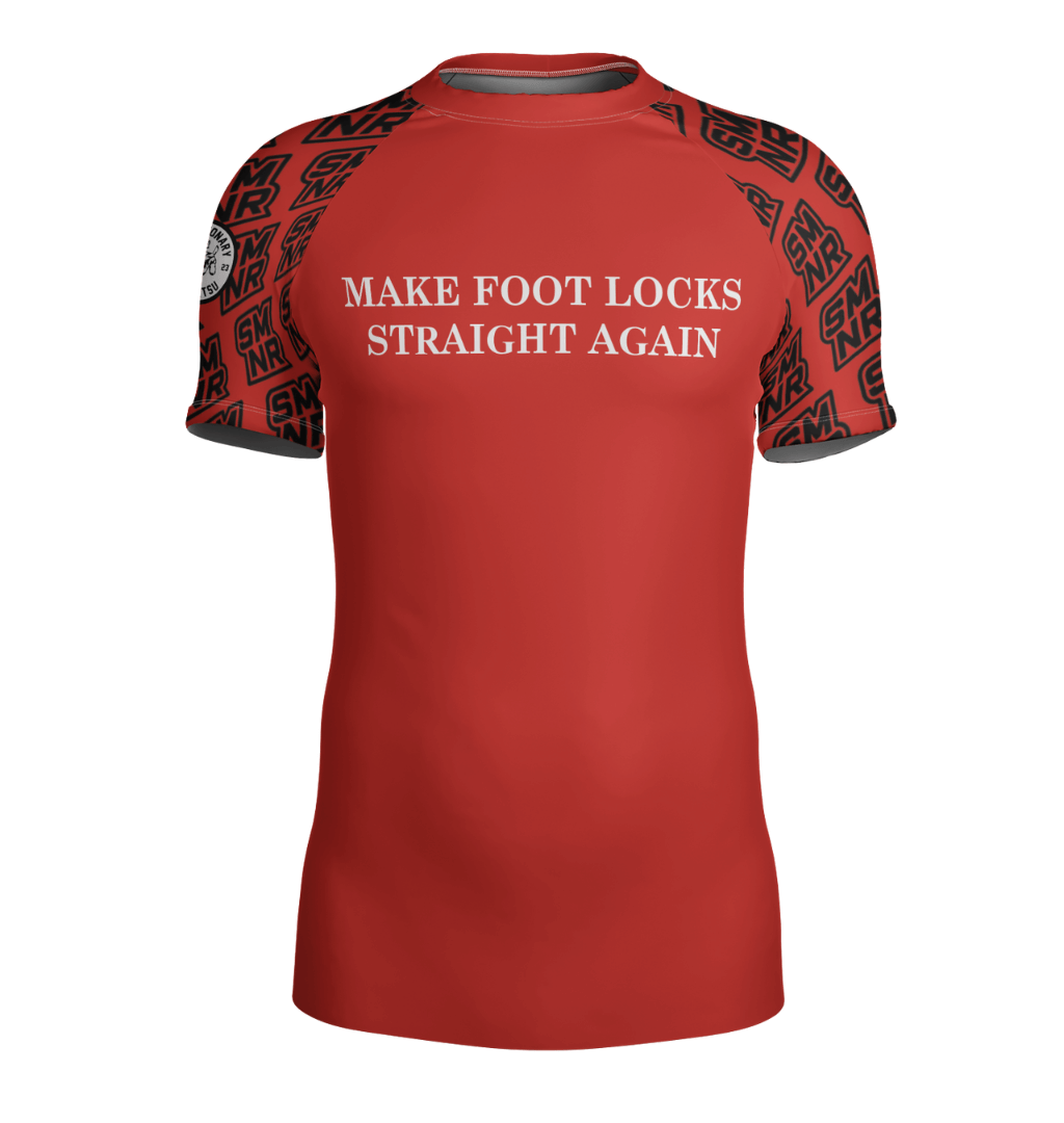 Make Foot Locks Straight Again Rash Guard