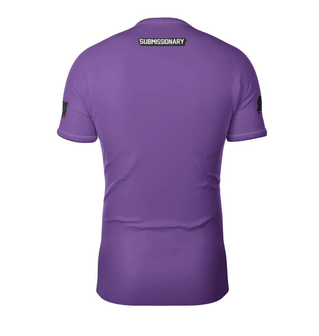 IBJJF Legal Purple Ranked Rash Guard 2.0