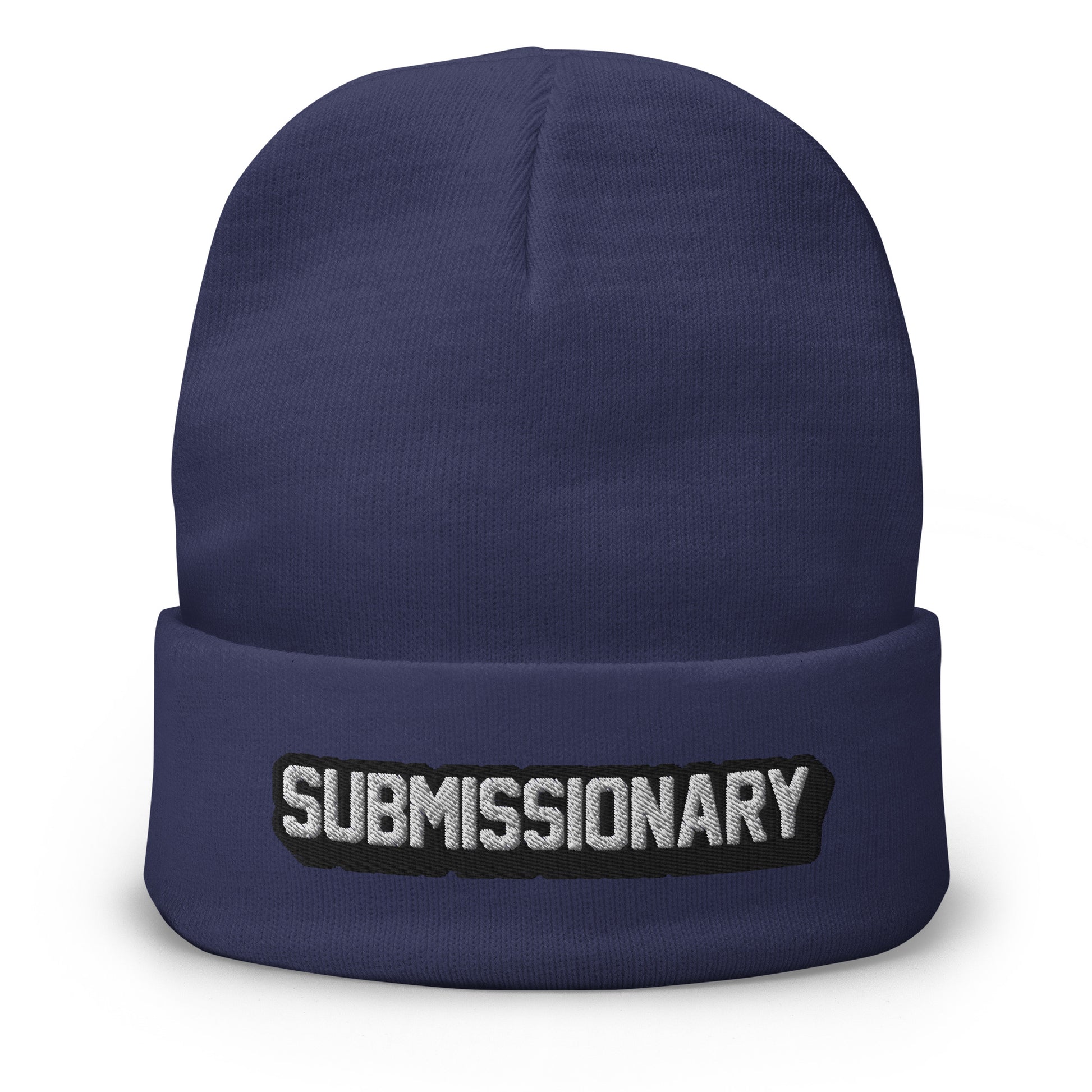 Submissionary Embroidered Beanie