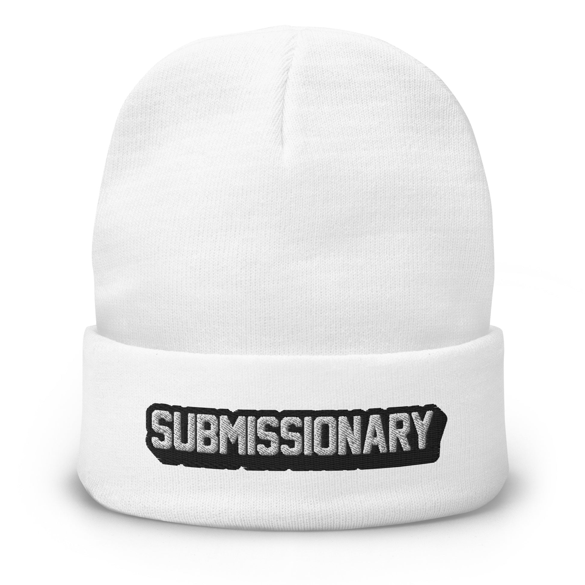 Submissionary Embroidered Beanie